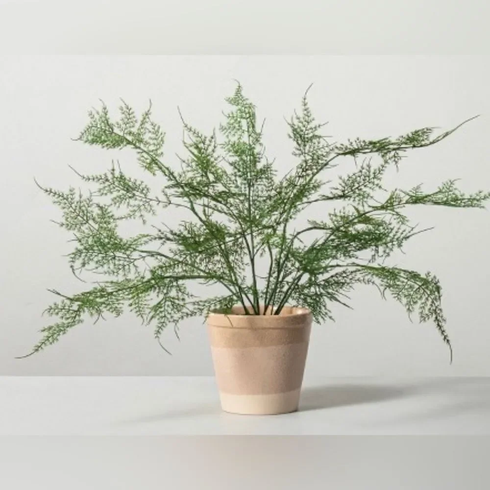 Hearth & Hand faux fern potted plant 18.5” X 22” NEW & firm price